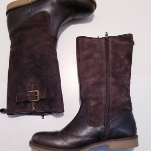 Zara Girls Leather/Suede sz- 38/7.5 -8